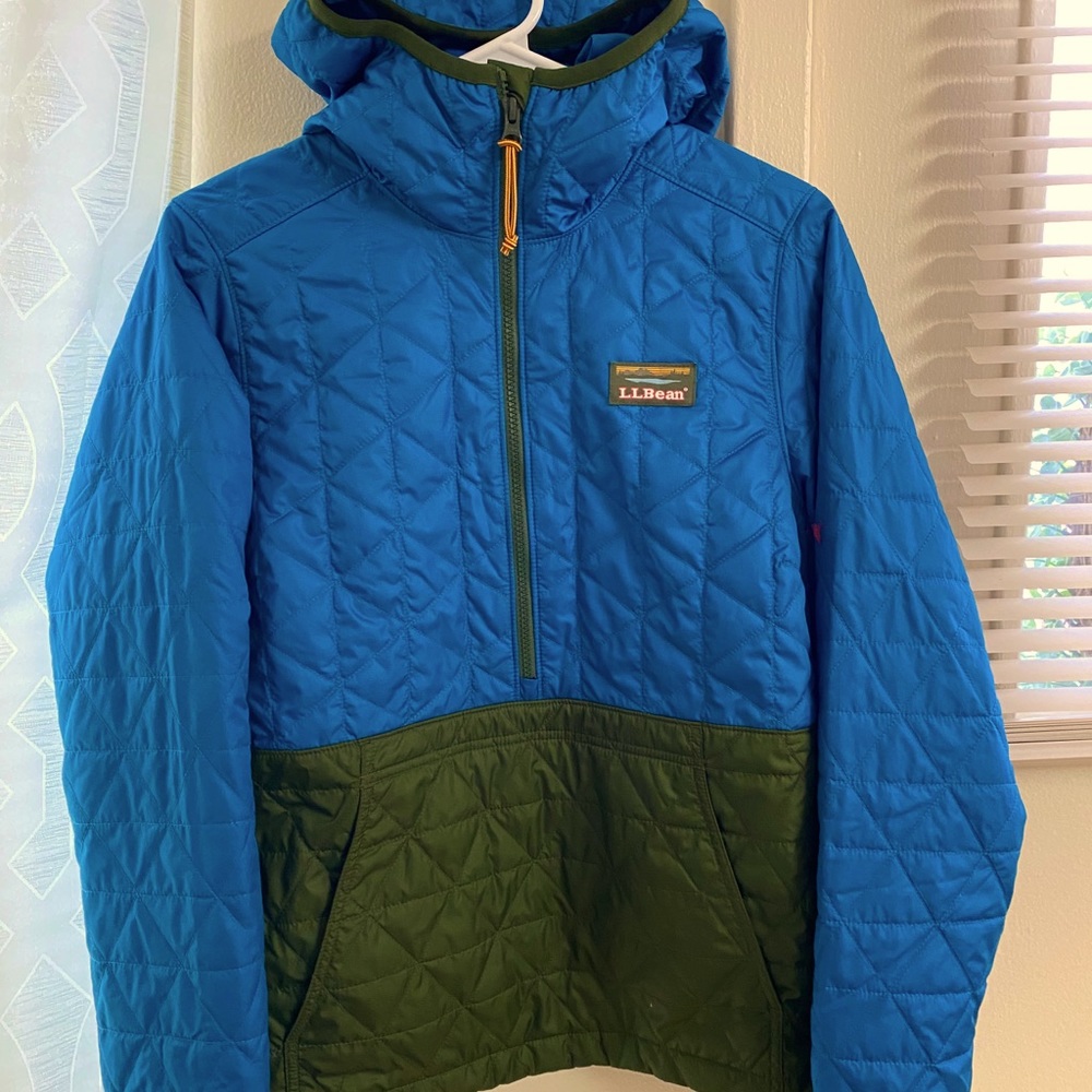 LL Bean insulated 3/4 pullover